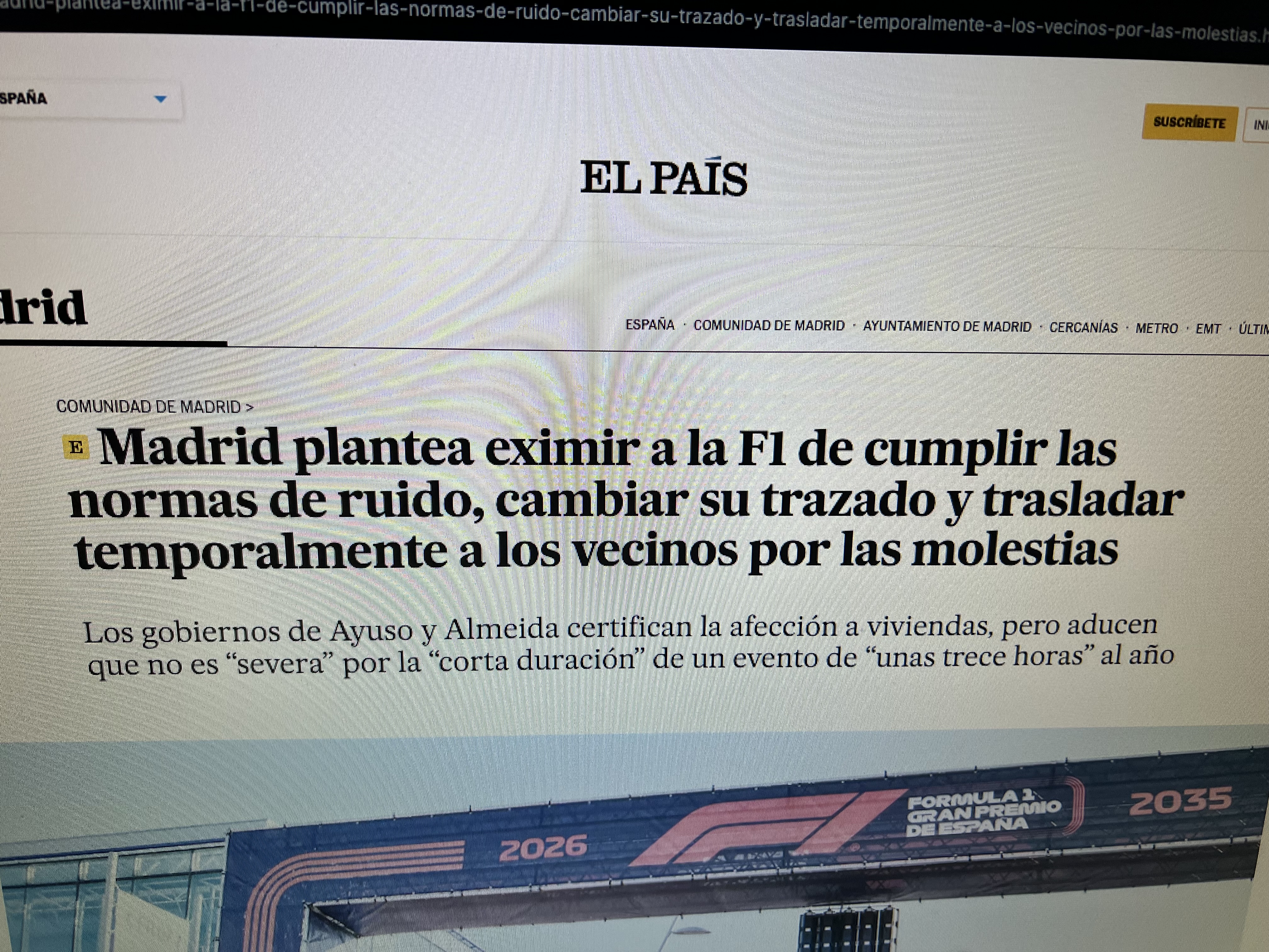 formula 1 madrid