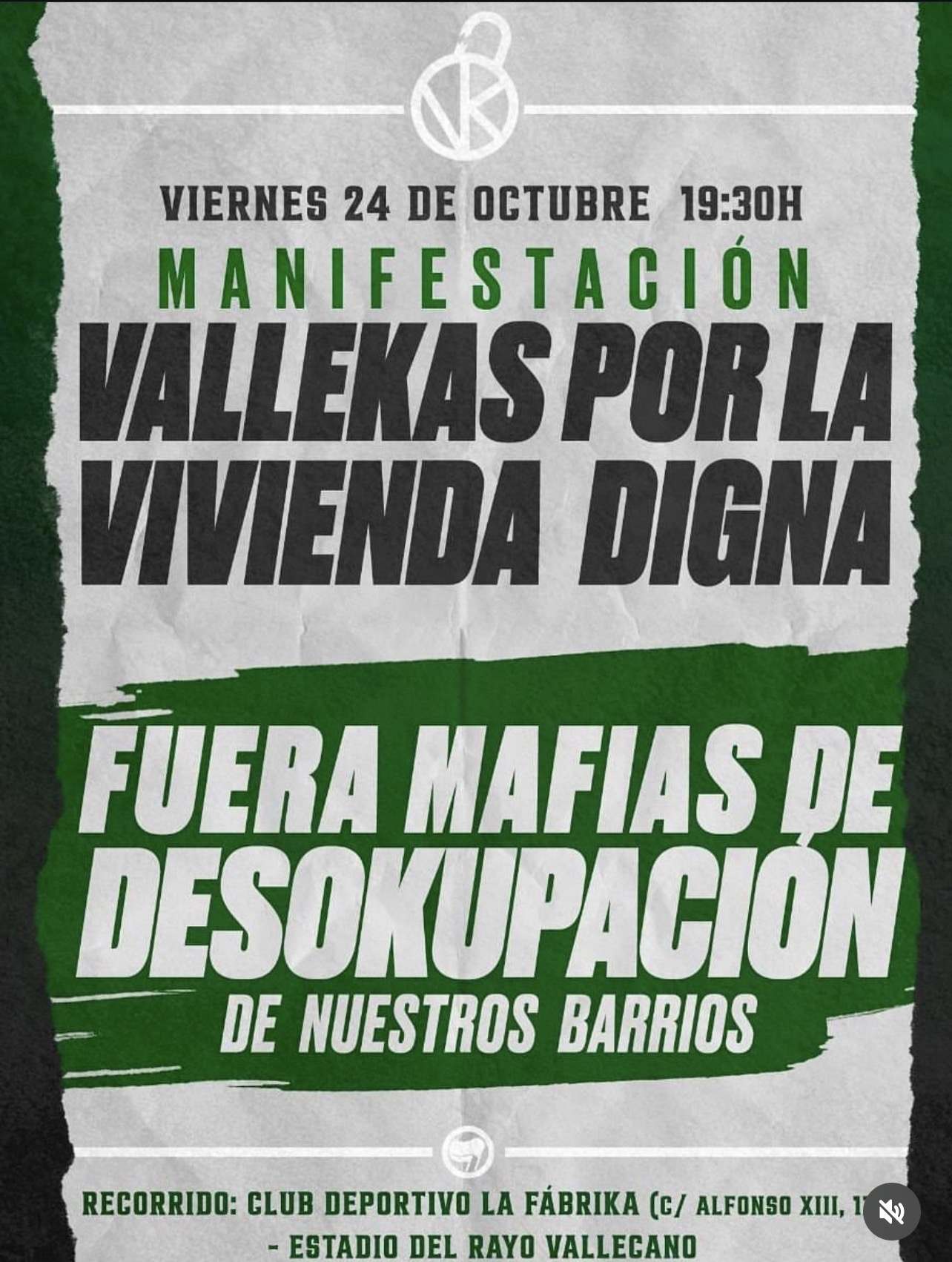 manifestacion vivienda vallekas