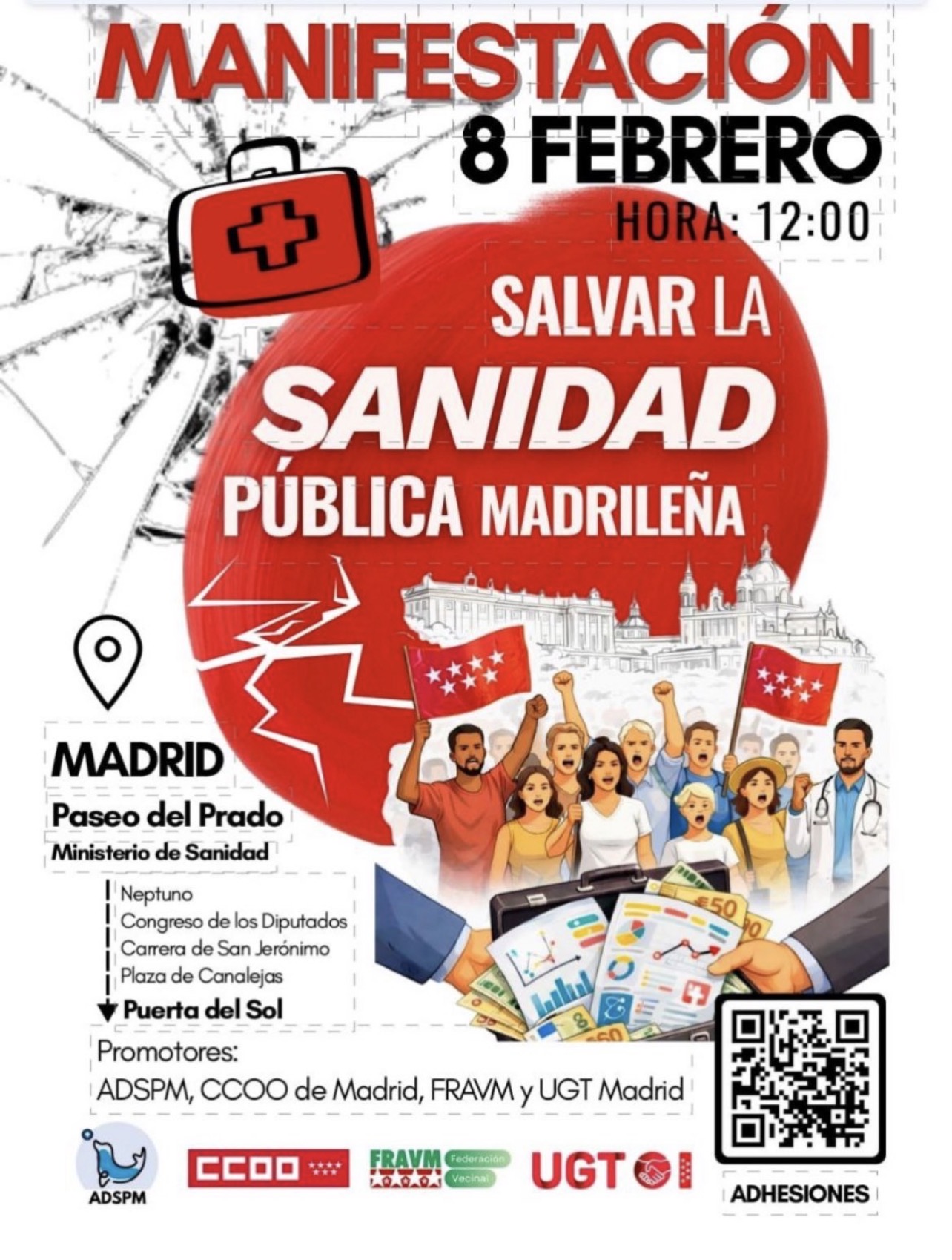 manifestacion sanidad madrid